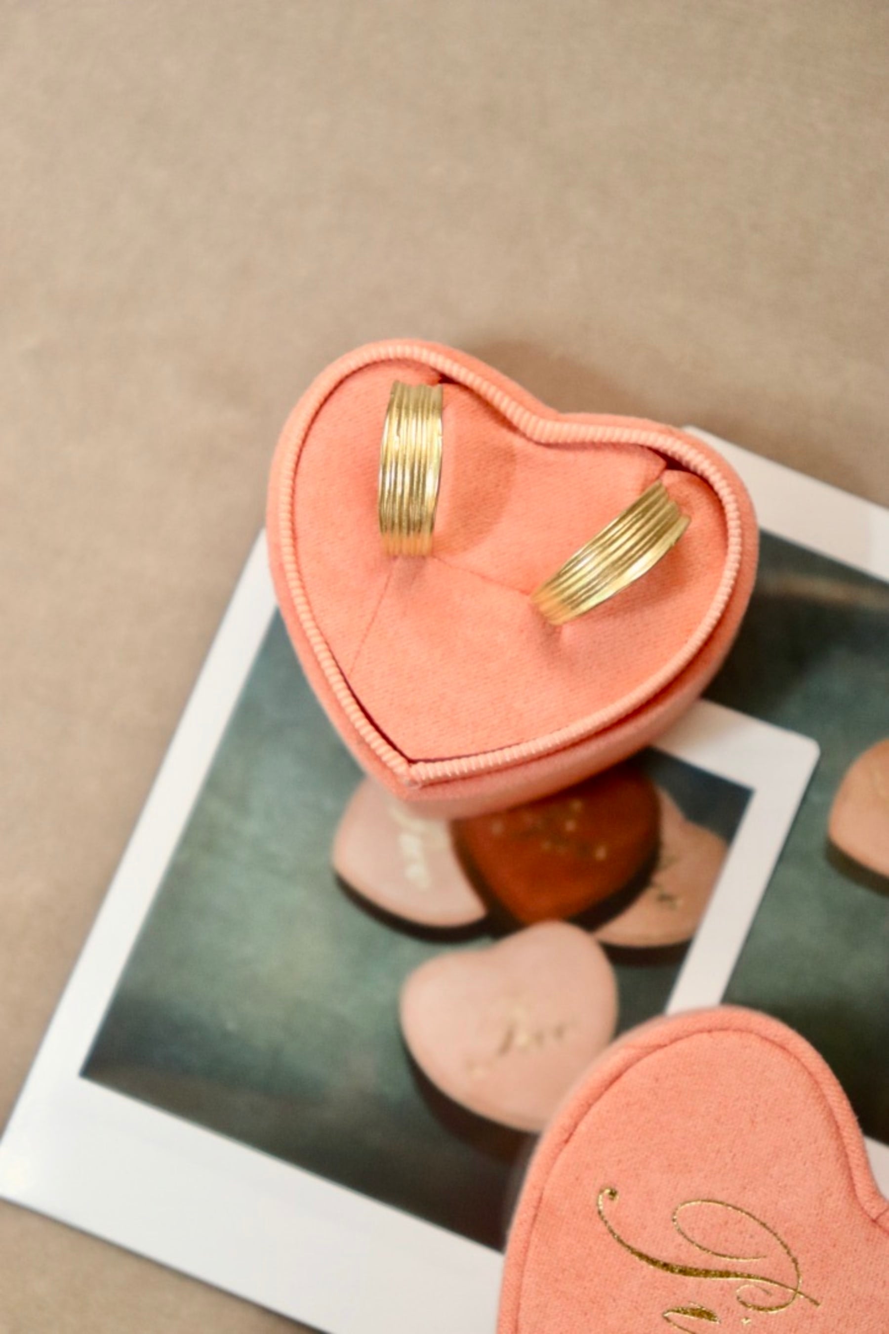 Olive Petit creoler - forgyldt